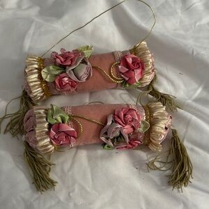 Floral Decorative Tassel Set Christmas tree decoration